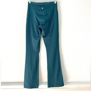 🍋Lululemon Align Groove Teal green Women's High-Waisted Flare Pants - XShort